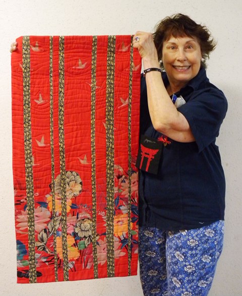 Joyce Marty - Red Challenge Quilt